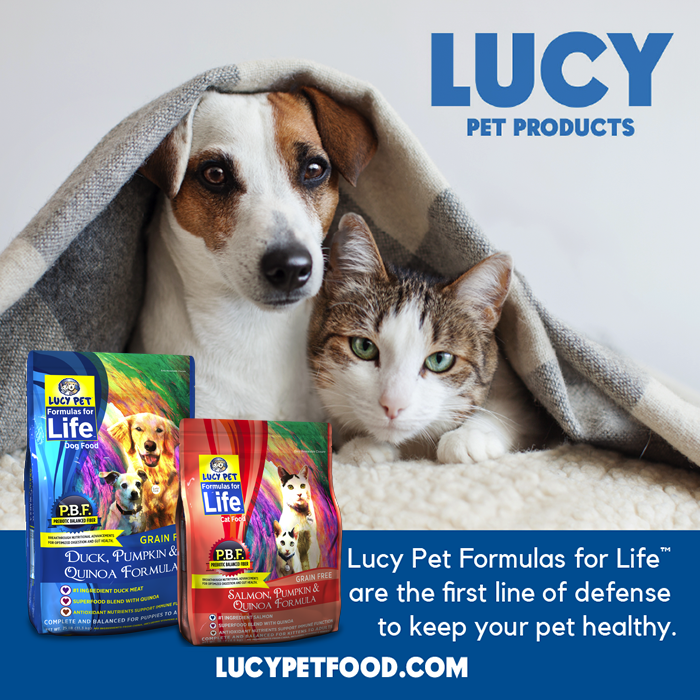 Lucy Pet Food -The only Pet Food Warren Eckstein recommends.