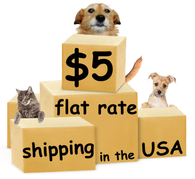 $5 flat rate shipping